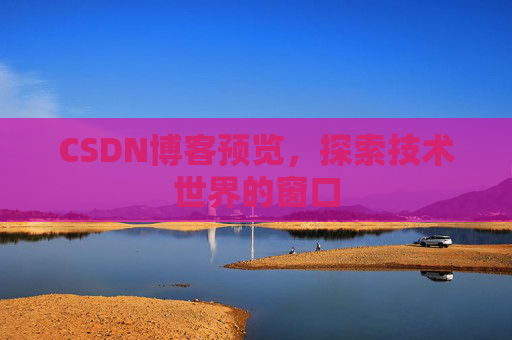 CSDN博客预览，探索技术世界的窗口